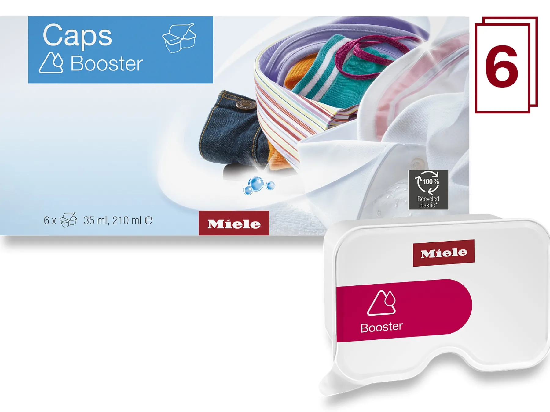 Miele Wasverzorgingsproducten<Booster-Capsules