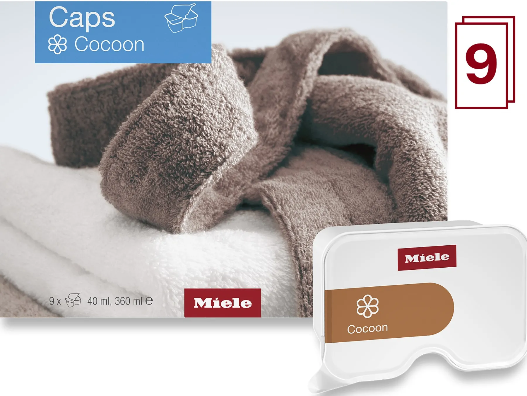 Miele Wasverzorgingsproducten<Cocon-Capsules
