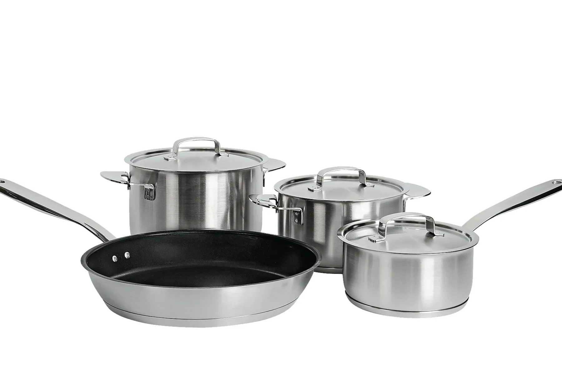 Miele Keuken Accessoires<Fiskars "All Steel" Startpannenset (4-Delig)