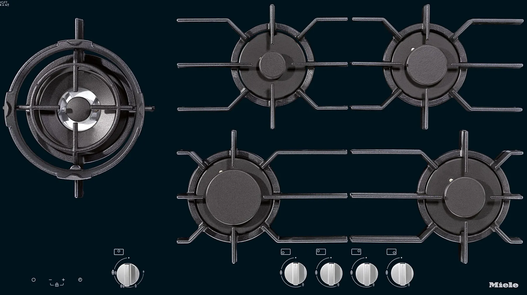 Miele Kookplaten<Km 3054 G