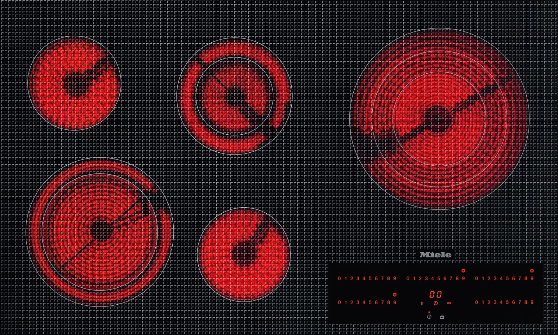 Miele Kookplaten<Km5860 240V