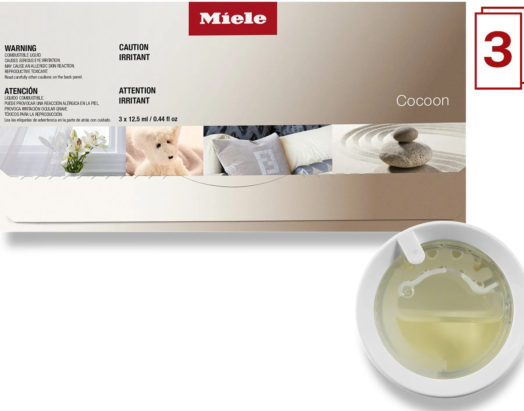 Miele Wasdroger Geuren<Set Van 3 X Cocoon Geurflacon