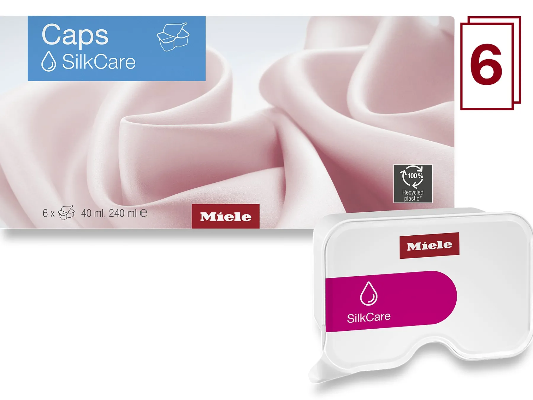 Miele Wasverzorgingsproducten<Silkcare-Capsules