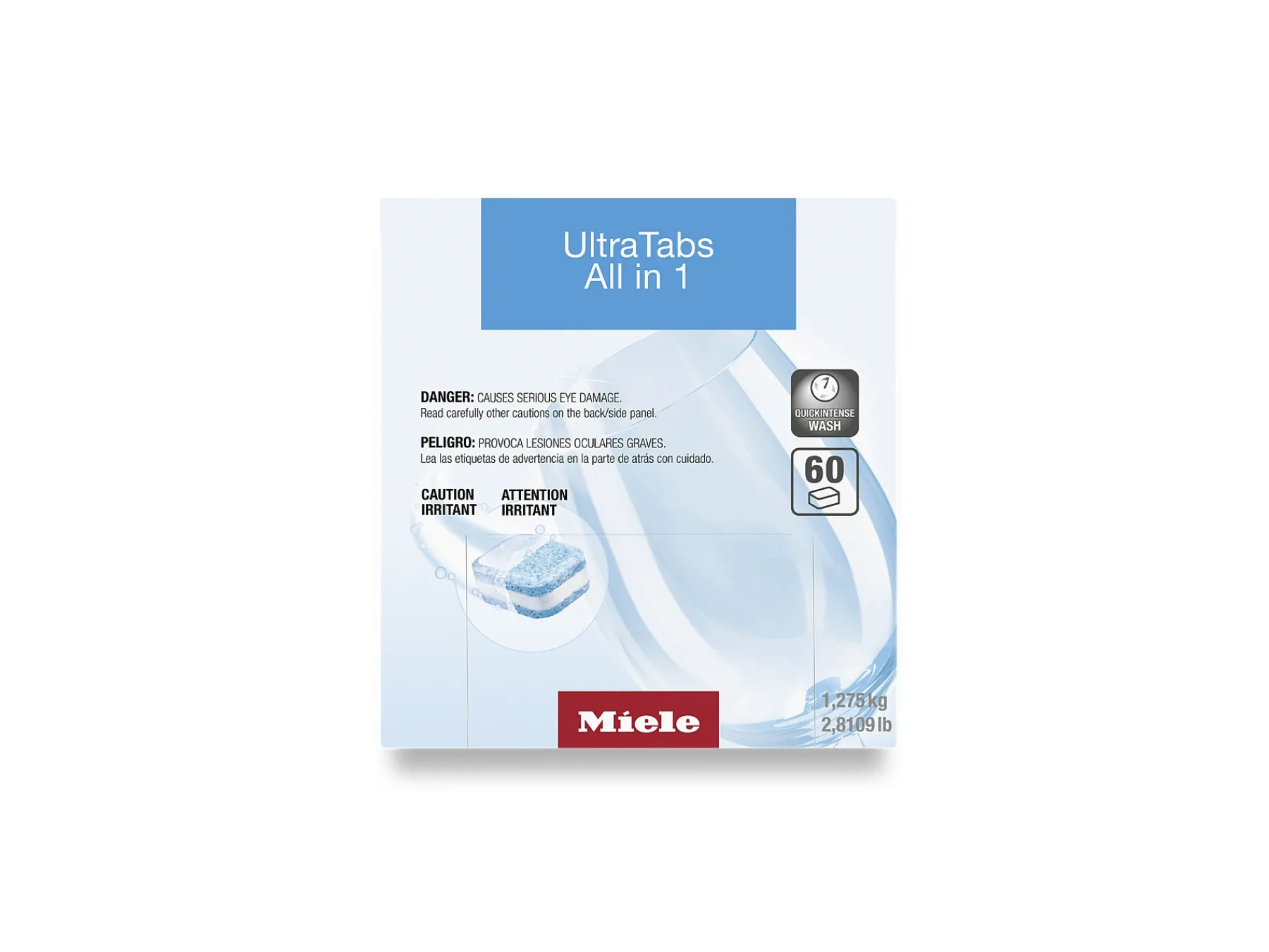 Miele Vaatwasmiddel<Ultratabs Alles In 1, 60 Tabbladen